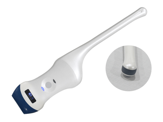 Probe Ultrasound Linier Nirkabel 128 Elemen dengan Pencitraan Transvaginal untuk Panduan Jarum dan Kesehatan Wanita