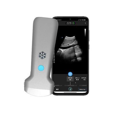Beli Pemindai Ultrasound Cembung Genggam Nirkabel 179mm | Pemrosesan Gambar GPU | Probe Ultrasound WiFi Portabel Bersertifikat CE online manufacture