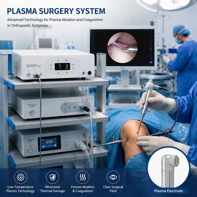 Beli Sistem Operasi Plasma Artroskopis Minimally Invasive dengan Suhu Kerja 40-70 °C untuk Elektrod Plasma RF online manufacture