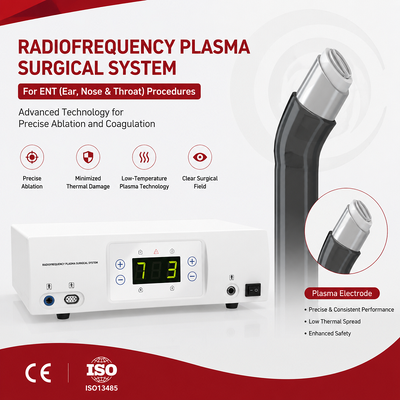 Beli Sistem Bedah Plasma THT untuk Pengobatan Mendengkur | Generator Koblasi RF Suhu Rendah dengan Tongkat Plasma Sekali Pakai online manufacture