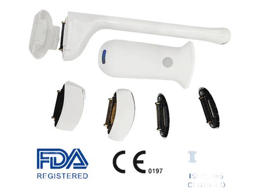 Beli Wireless Handheld Ultrasound Scanner dengan 192 Elemen Portable POCUS System with Interchangeable Probes online manufacture