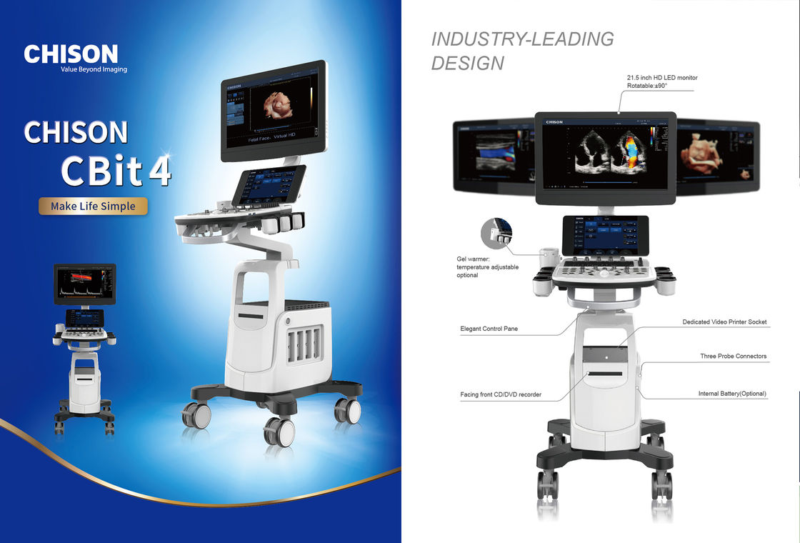 Mesin Ultrasound Doppler Chison Warna 4D CBit 4 Untuk Penggunaan Rumah Sakit