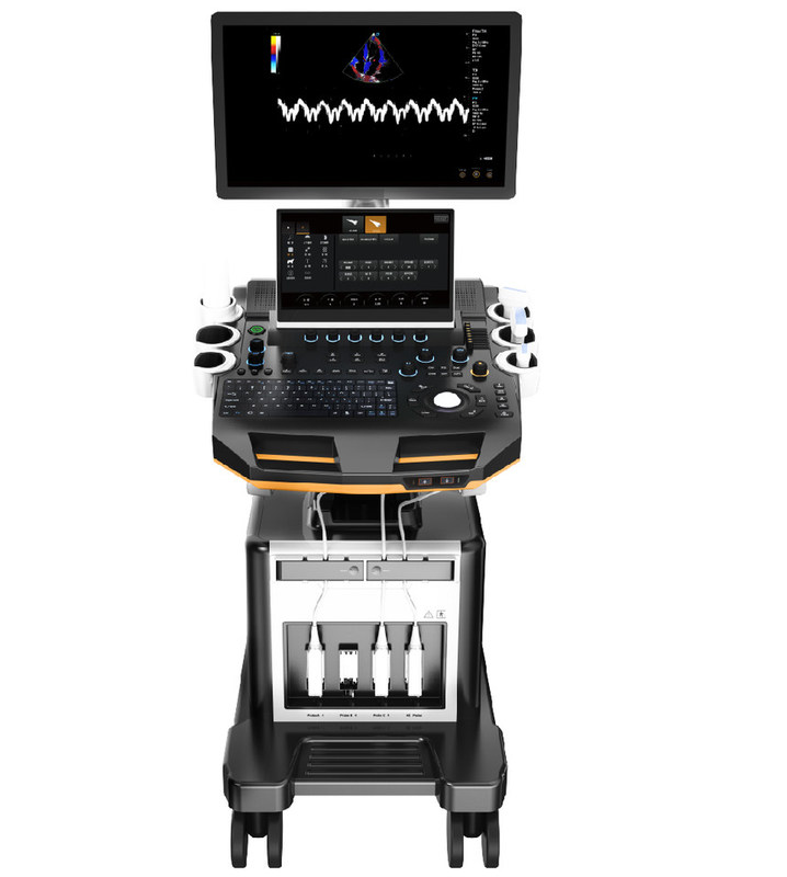 Mesin Ultrasound Hewan Doppler Warna 3D/4D Sistem Pencitraan Hewan Kecil Profesional dengan LCD 21,5 ''