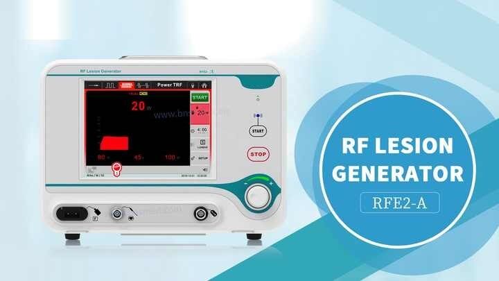 MDR CE 1-Channel RF Lesi Generator Bedah Listrik Frekuensi Tinggi Pemantauan Impedansi Manajemen Nyeri