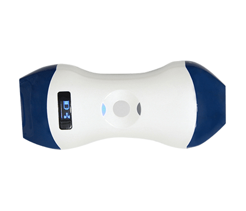 FDA CE ISO13485 Probe Ultrasound Genggam Nirkabel Ukuran Telapak Tangan dengan Array Bertahap dan Kepala Ganda Linear untuk POCUS