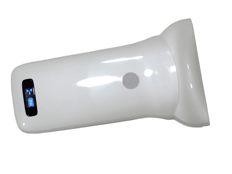 Probe Ultrasound Nirkabel Doppler Warna Linier 85Mm Ultra Lebar 256 Elemen untuk Pencitraan Vaskular dan Panduan PICC